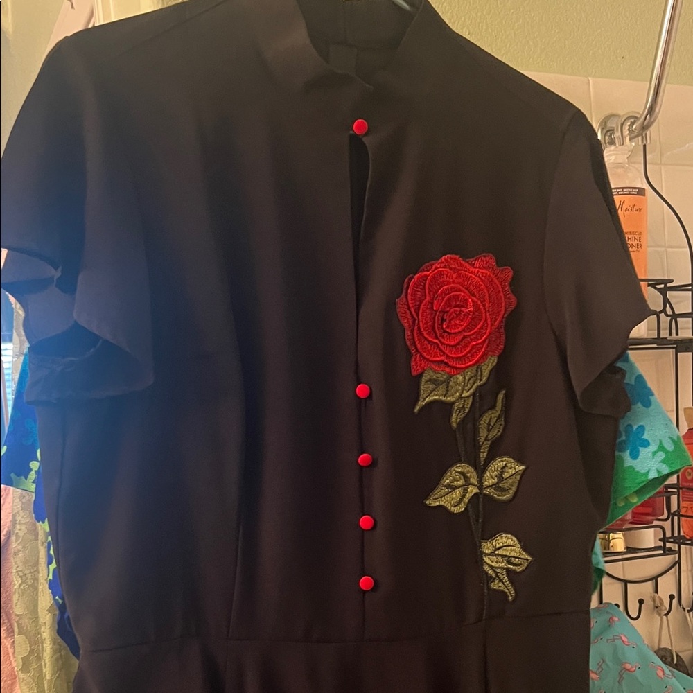 Unique Vintage Black Garment